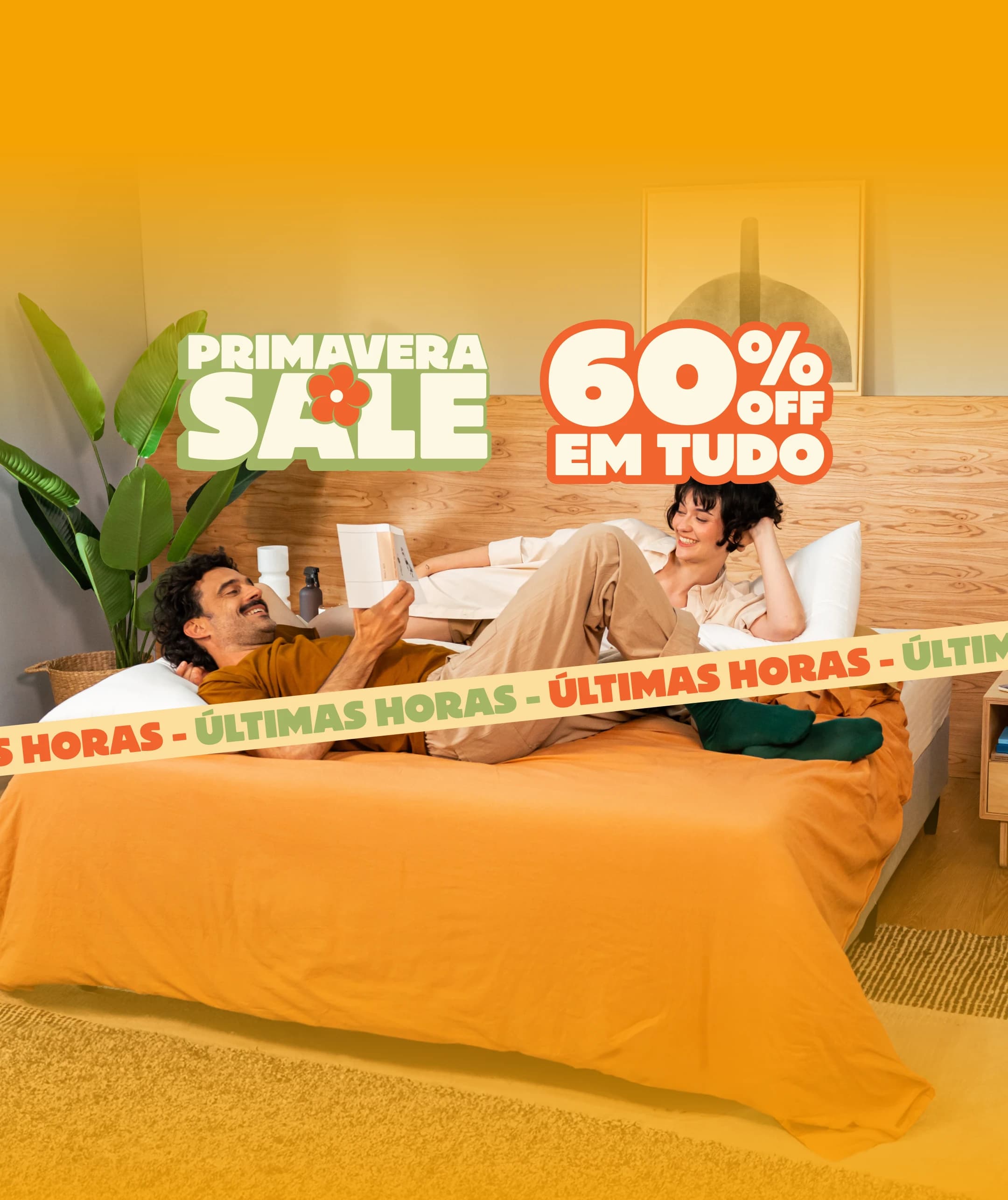 60% OFF EM TUDO 