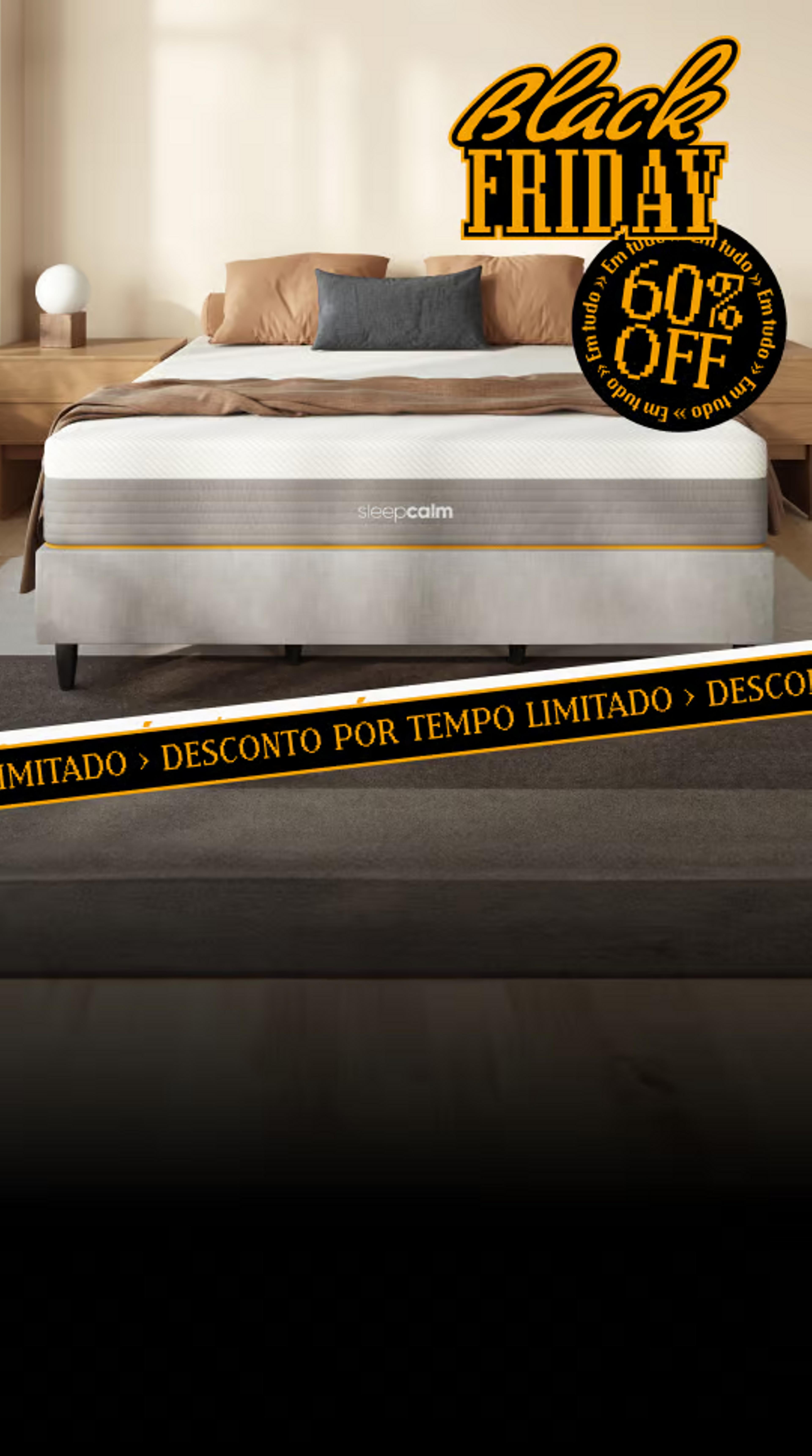 60% OFF<br> em tudo