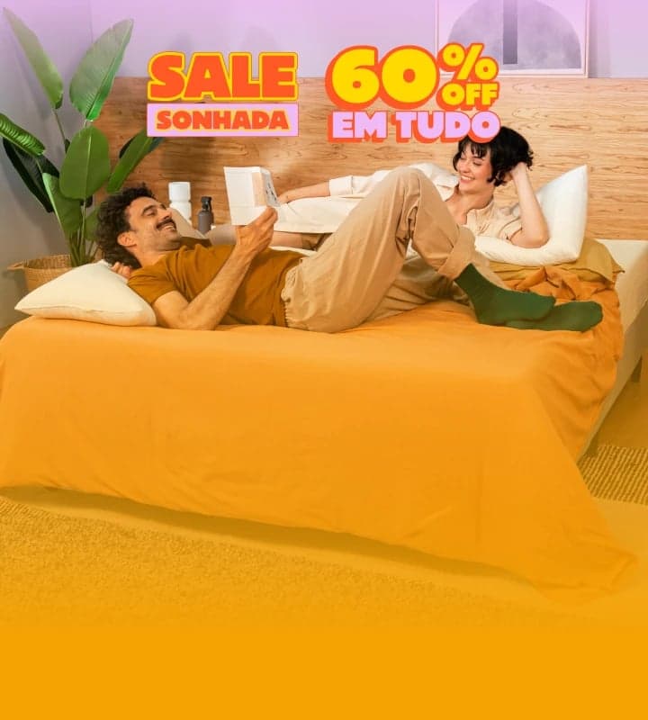 60% OFF EM TUDO
