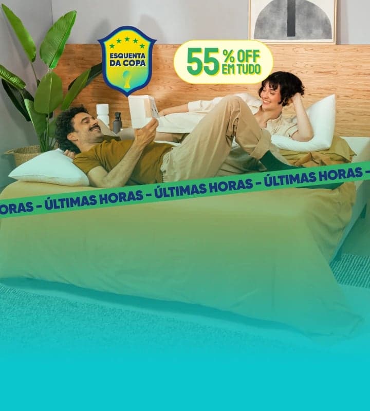 55% OFF EM TUDO