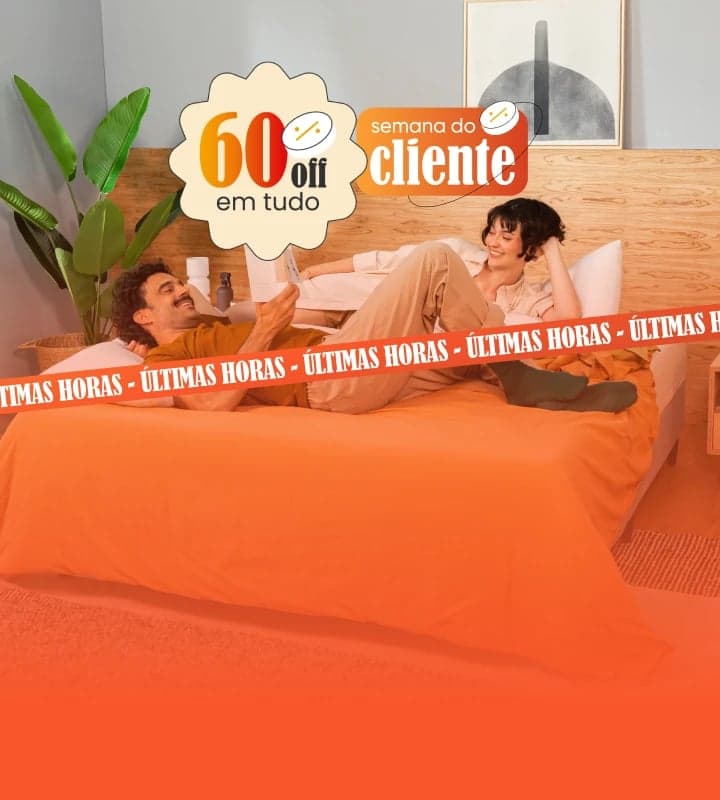 60% OFF EM TUDO