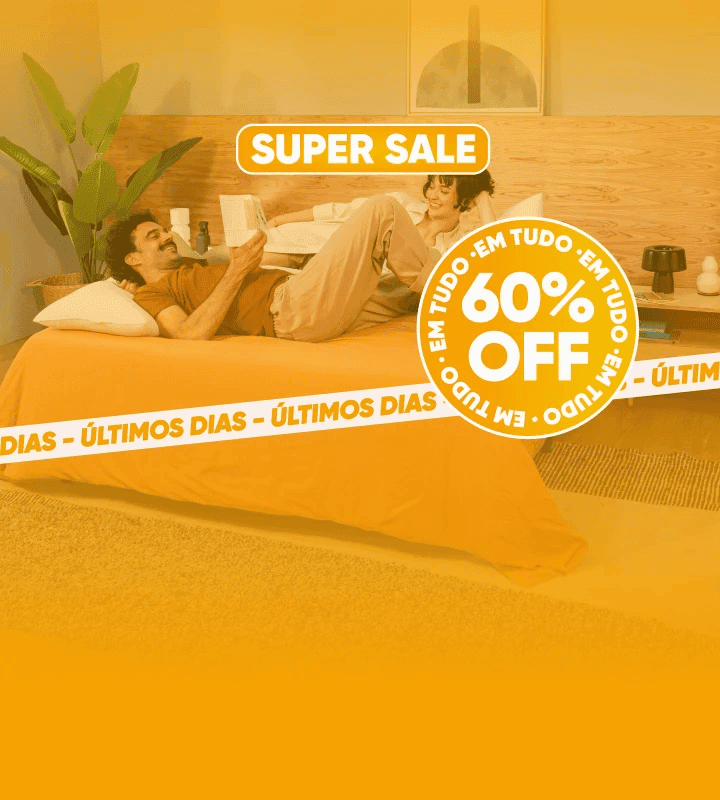 60% OFF EM TUDO