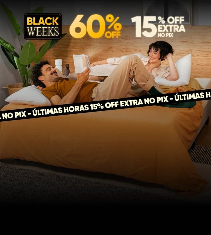 60% OFF EM TUDO